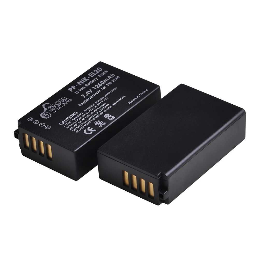 EN-EL20a EN-EL20 بطارية/شاحن لنيكون Coolpix P1000 P950 1 J1 J2 J3 DL24-500 Blackmagic جيب سينما كاميرا