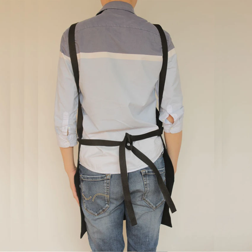 Borsa multifunzione per attrezzi da giardino grembiule da carpentiere con tasche per attrezzi tela durevole strumento di lavoro grembiule cinghie incrociate sul retro