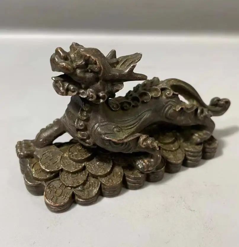 

Archaize brass recruit wealth mythical wild animal small crafts statue