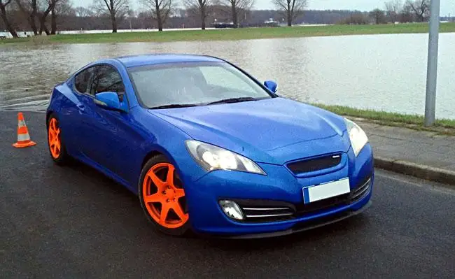 HYUNDAI GENESIS COUPE CUPRA R FRONT SPOILER LIP Euro Spoiler Lip Universal