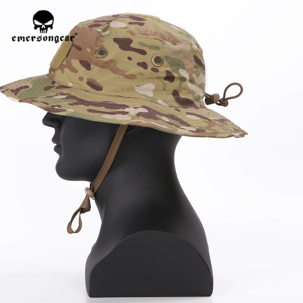 Emersongear Tactical Boonie Hat Cap Hiking Hat Outdoor Sport Fishing Hunting Hiking Camping Hat Mens Headwear Airsoft Combat