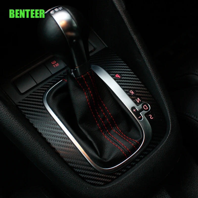 Carbon Fiber Car Interior Decoration Sticke For Volkswagen SCIROCCO