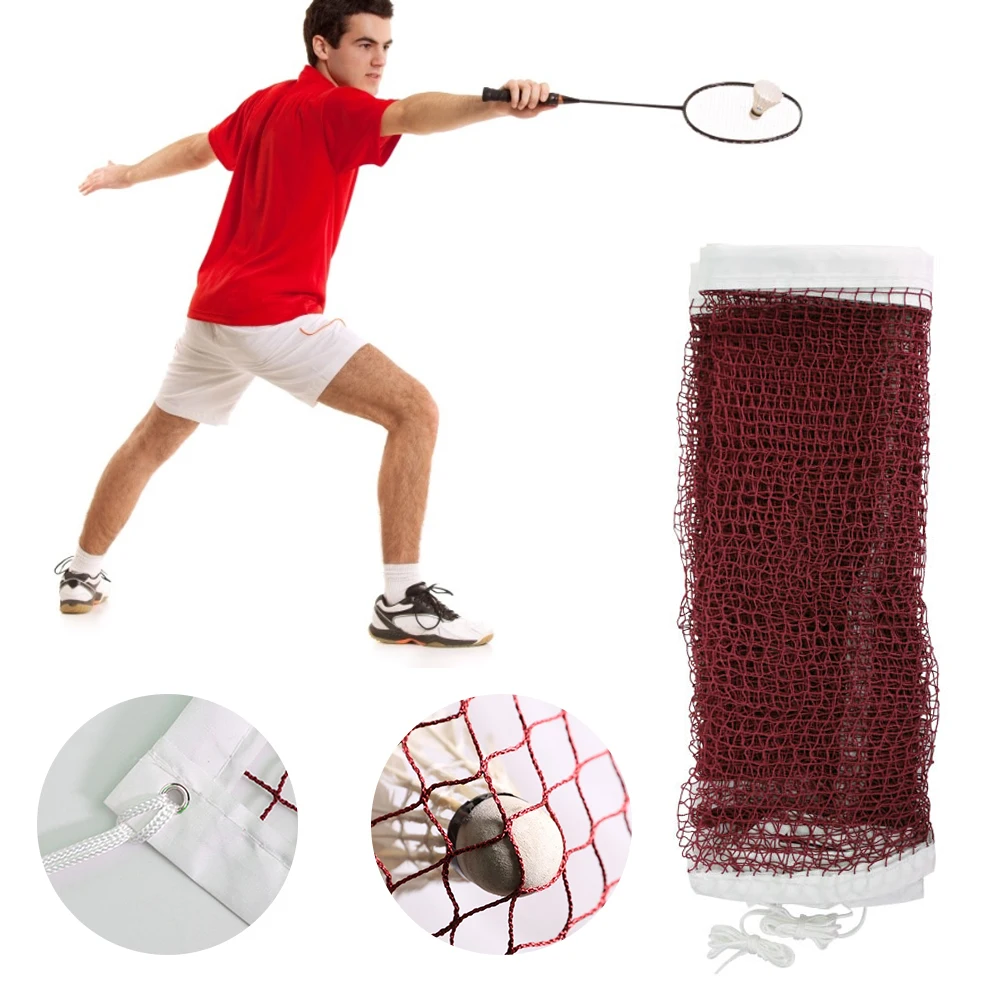 Training Net Portable Durable Sports Tournament Net Badminton Net for Backyard Garden Schoolyard