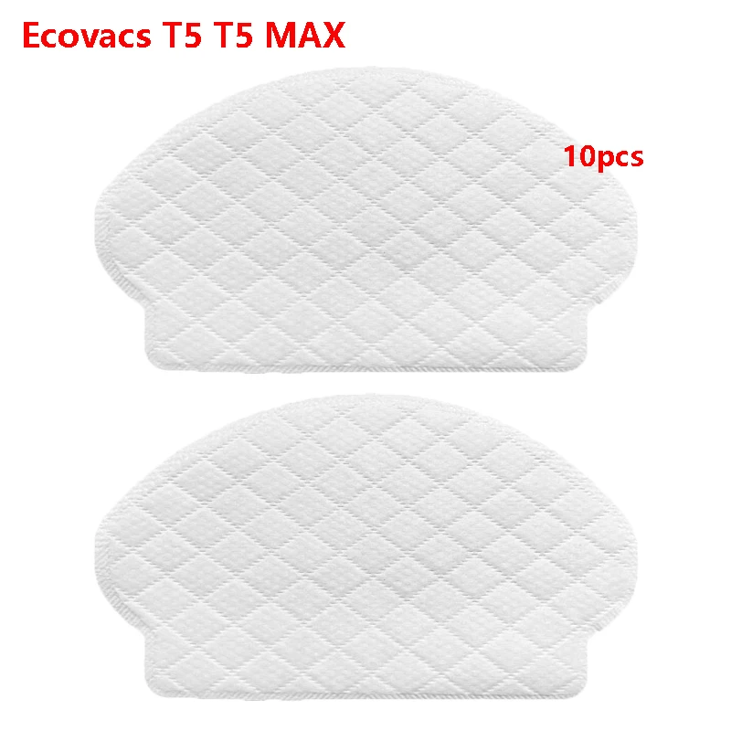 Ecovacs 용 걸레 걸레 액세서리 Deebot Ozmo 920 950 T5 T5 MAX T5 HERO DX55 DV35 DJ65 진공 청소기 일회용 넝마 예비 부품