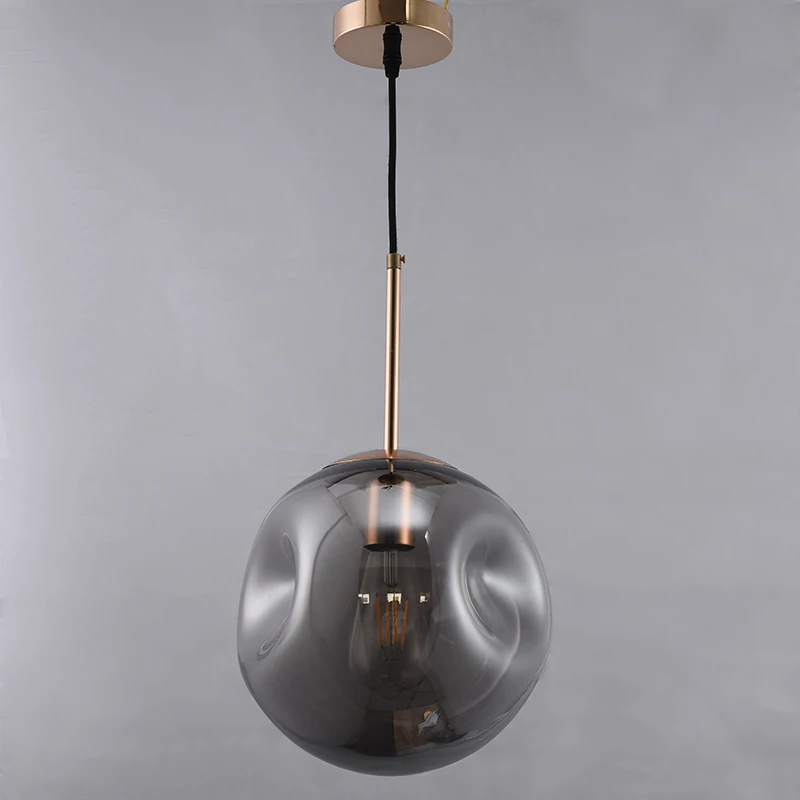 

Подвесной светильник из скандинавского стекла, светодиодный подвесной светильник, современная гостиная, спальня, столовая, лофт, украшение интерьера дома, подвесные светильники