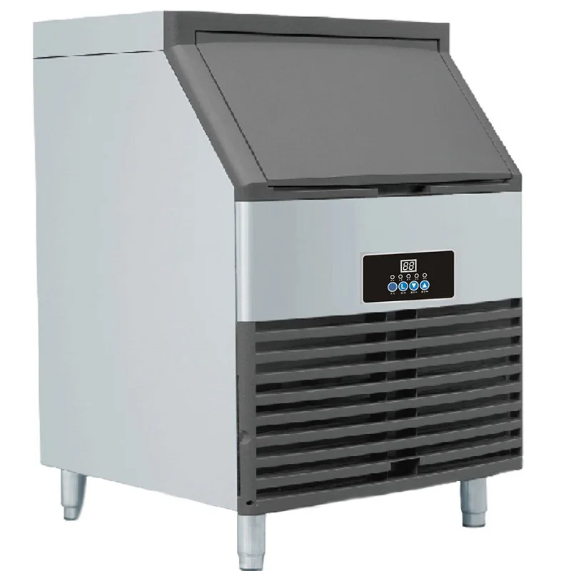 150 كجم التجارية التلقائي مربع الجليد جهاز تكوين الثلج بار مقهى الحليب الشاي متجر جهاز تكوين الثلج 110 فولت/220 فولت المنزلية مربع الجليد صانعة م...