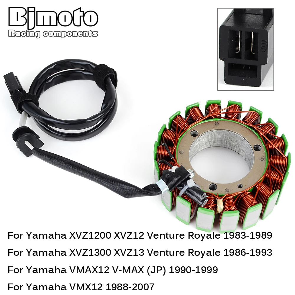 

3UF-81410-00 26H-81410-10 Motorcycle Stator Coil For Yamaha VMAX12 V-MAX VMX12 XVZ1200 XVZ12 XVZ1300 XVZ13 Venture Royale