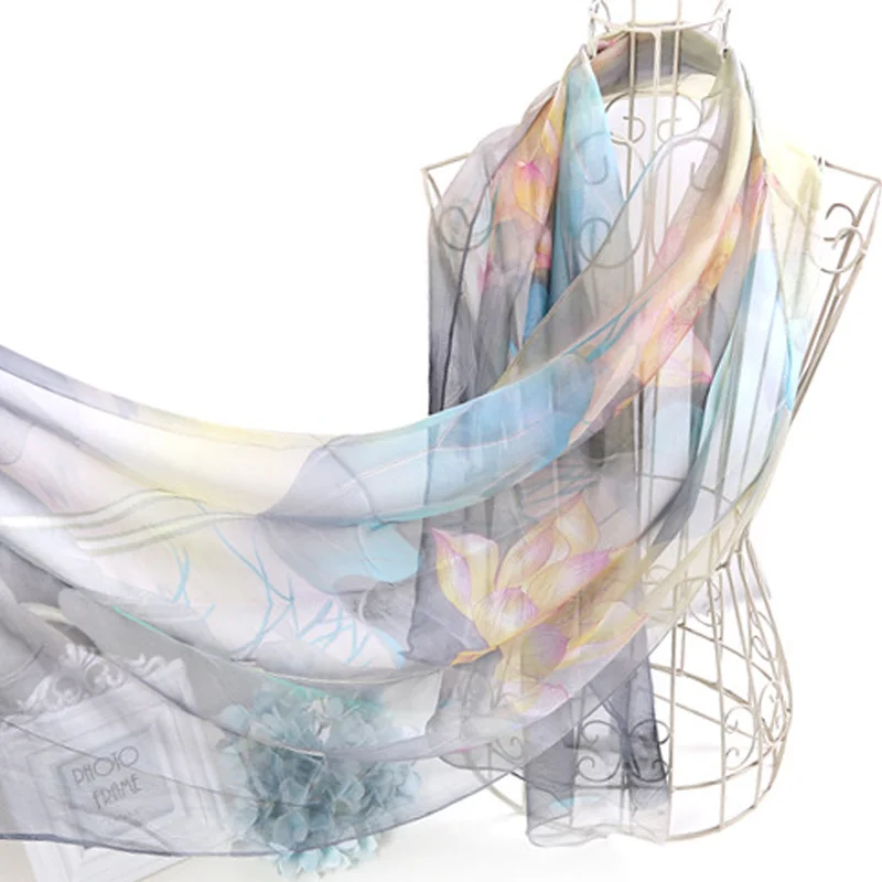 2022 пляжный летний модный уличный шелковый шарф для матери для путешествий универсальное пляжное полотенце