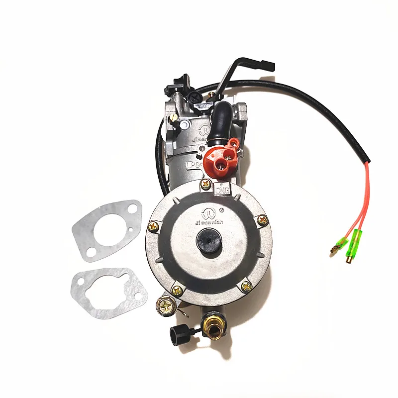 LPG Conversion Kit Fit GX390 GX420 188F 190F 5KW 6.5KW 7KW 8KW Gasoline Generator 13HP 15HP CNG MANUAL CHOKE Dual FUEL Carb