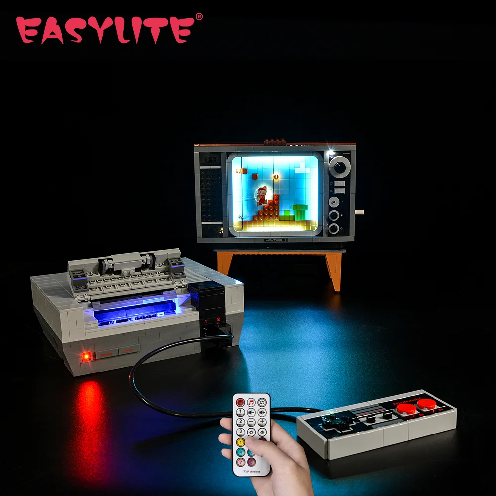 EASYLITE-juego de luces LED para Nintendo Entertainment System, Super Kit de iluminación, sin modelo, 71374