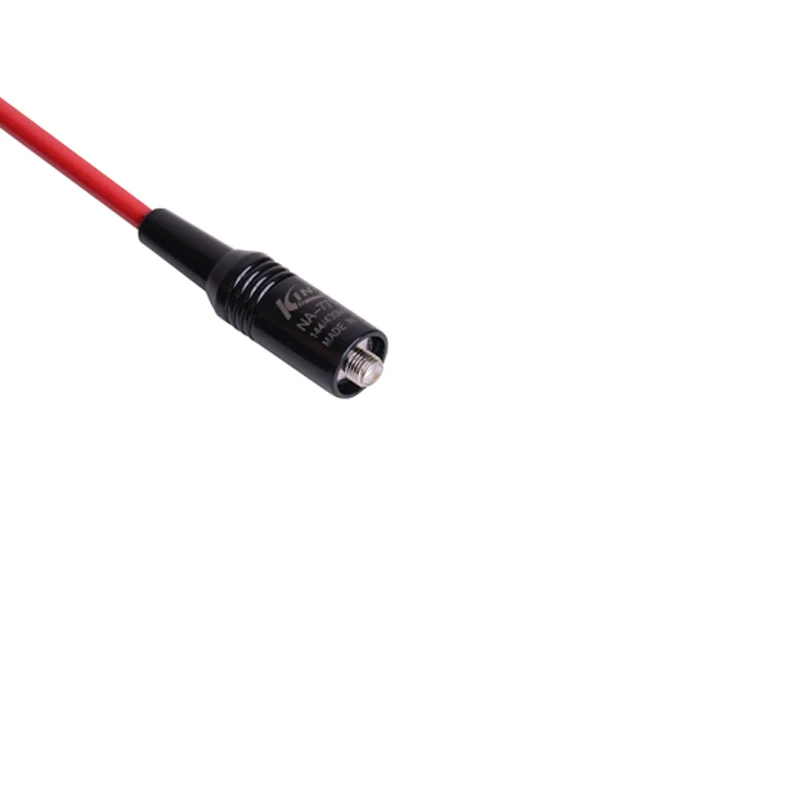 Smafemale Đỏ Mềm Mại Ăng Ten Băng Tần VHF/UHF Độ Lợi Cao Bộ Đàm Ăng Ten Cho Máy Bộ Đàm Kenwood TK-372G TK-3100 TK-3140 Bộ Đàm Baofeng BF-888S