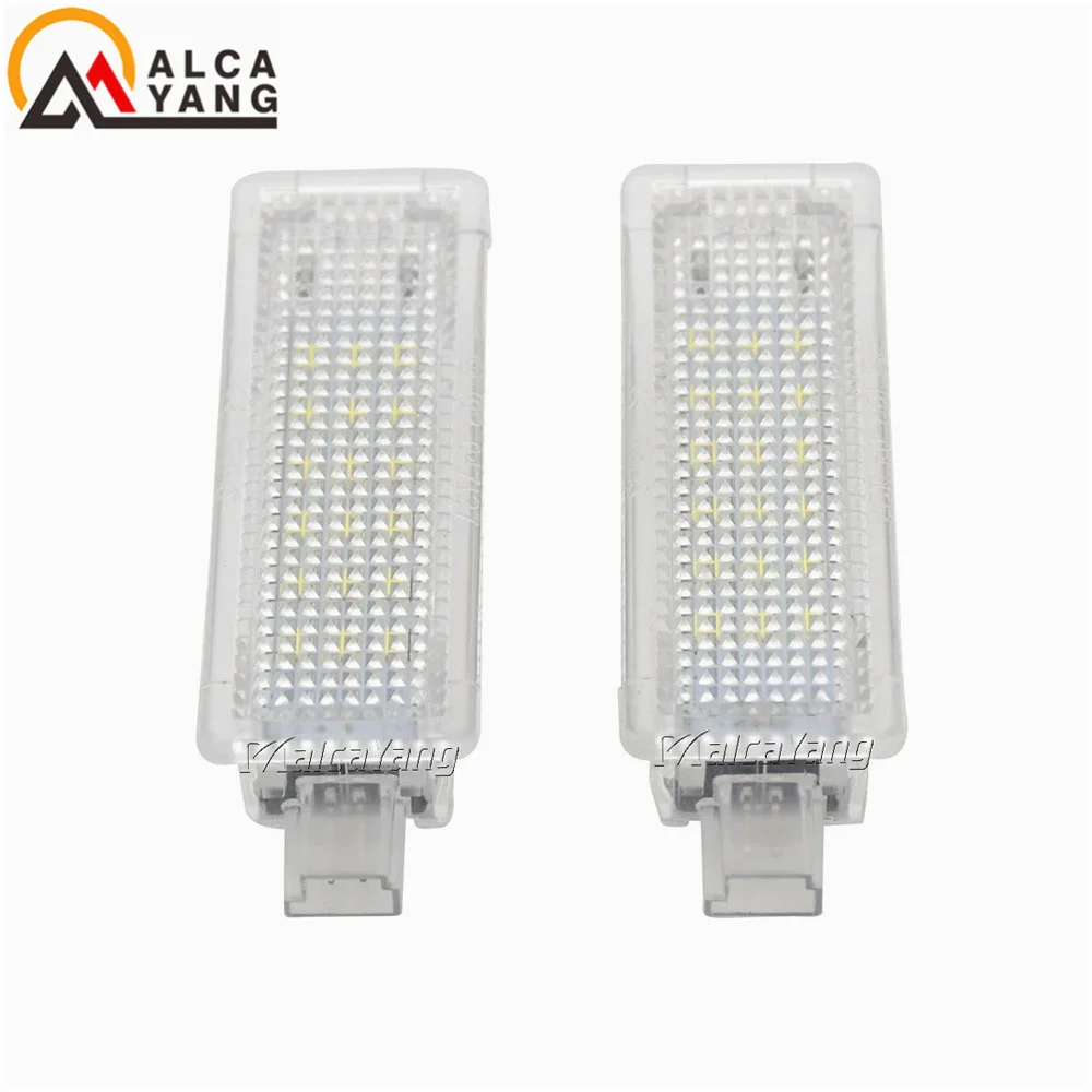 2 Stück LED-Innenbeleuchtung für Tür, Fußraum, Kofferraum und Gepäckraum für BMW E90 E91 E92 E93 E60 E70 E82 E87 X1 X3 X5 X6 F10 Mini – Detail 5
