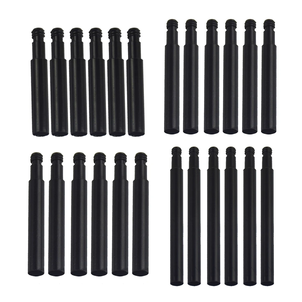 6pcs Racing Cycling Presta Valve Extension Black Bicycle Wheel Aluminium Valve Extender Black Bicycle Accessories