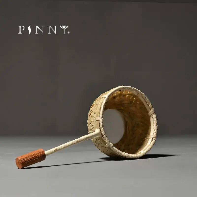 

PINNY Natural Bamboo Weaving Tea Filter Fine Mesh Tea Strainers Tea Ceremony Accessories Bamboo Tea Leaf Spice Filter