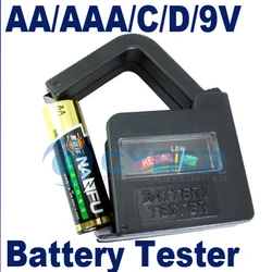 Battery Tester Battery checker For C/D/9V/AA/AAA/1.5V Lithium Battery Power Supply Measuring Instrument