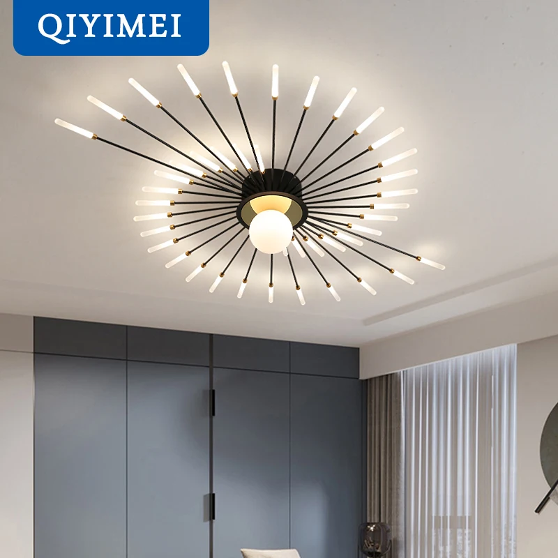 

New Modern Chandelier Lights For Foyer Study Living Room Bedroom Kitchen Hall Lighting Decoration Indoor Lamps Warm Home Luster