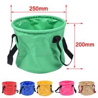 30L Multifunctional Collapsible Folding Water Bucket Container Carrier Storage for Outdoor Camping BBQ Fishing Traveling