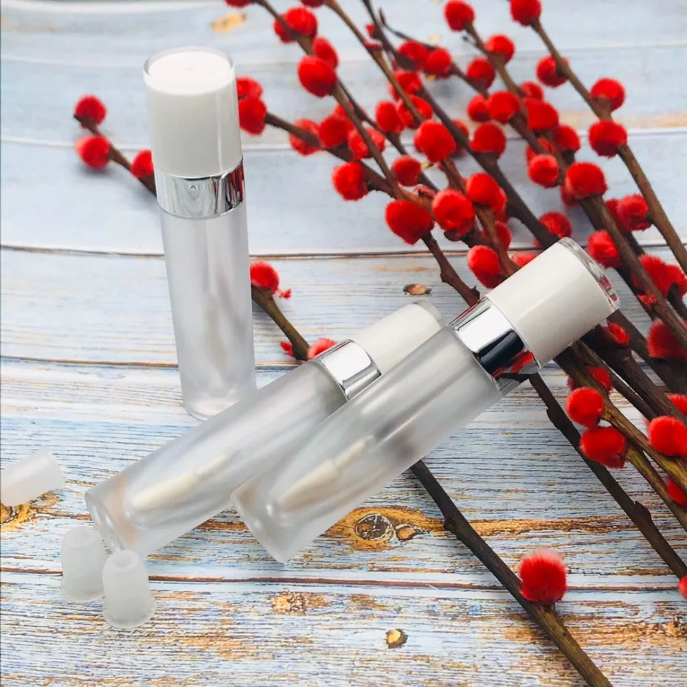 Direkt vom Hersteller: 5ml 8ml Leere Lipgloss-Tuben, Klare Lipgloss-Flaschen in Pink, Schwarz, Nachfüllbare DIY-Kosmetikverpackungen – Detail 9