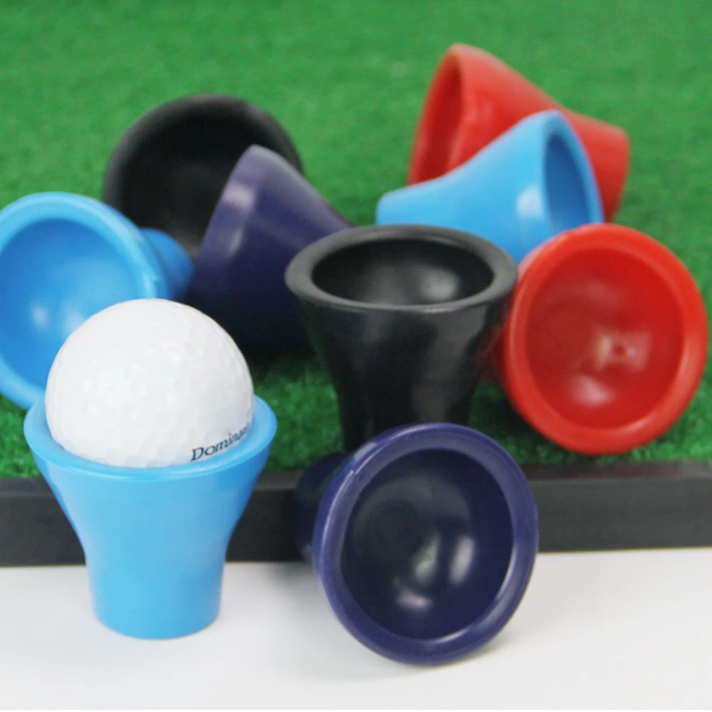 1Pcs Golf Ball Rubber Pickup Retriever Grabber Pick-up Suction Cup for Putter Grip Golf Ball Golf Training Aids