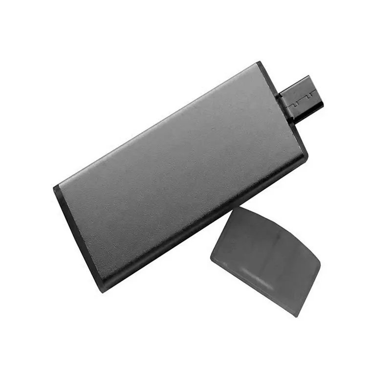 2242 m. 2 ngff ssd unidade de estado sólido para usb 3.1 tipo-c interface usb em linha reta na caixa de disco rígido