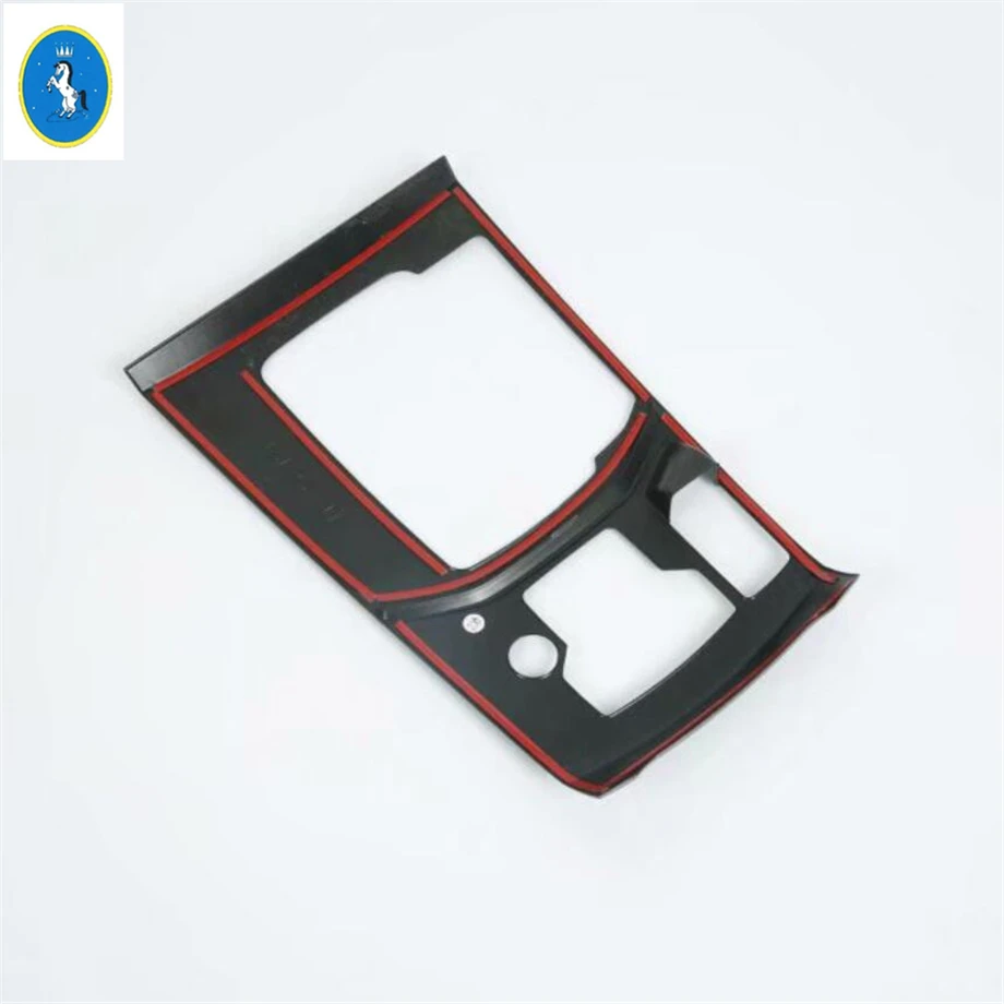 

Carbon Fiber Look Car Center Control Gear Shift Water Cup Panel Cover Trim For Mazda CX-5 CX5 2017 - 2022 Interior Accessories