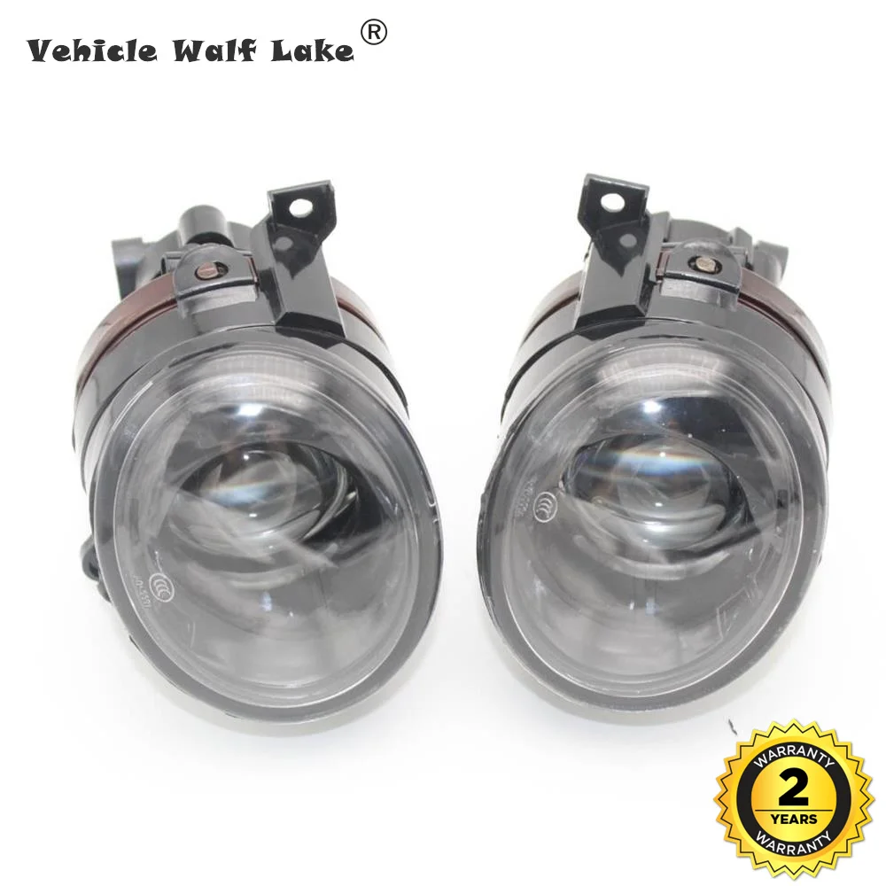 For VW Jetta 5 A5 MK5 Jetta GLI 2006 2007 2008 2009 2010 2011 Front Fog Lamp Fog Light With Convex Lens And Bulbs