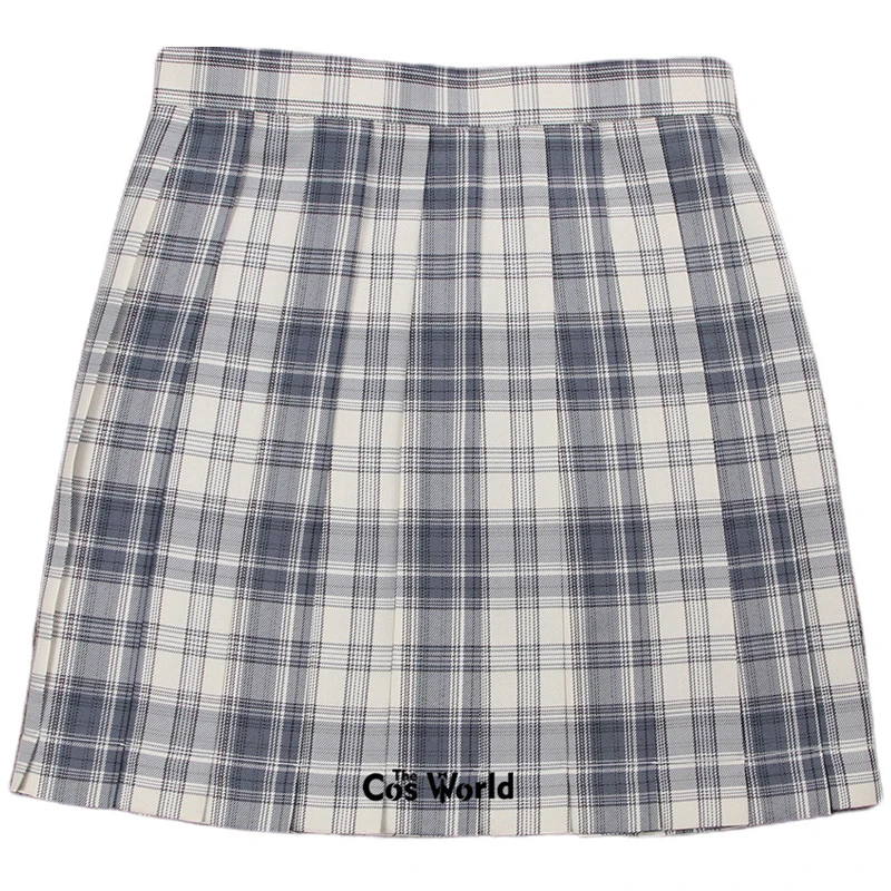 [Gentle Knife] Girl's Japanese Summer High Waist Pleated Plaid Skirts Women Dress For JK School Uniform Students Cloths