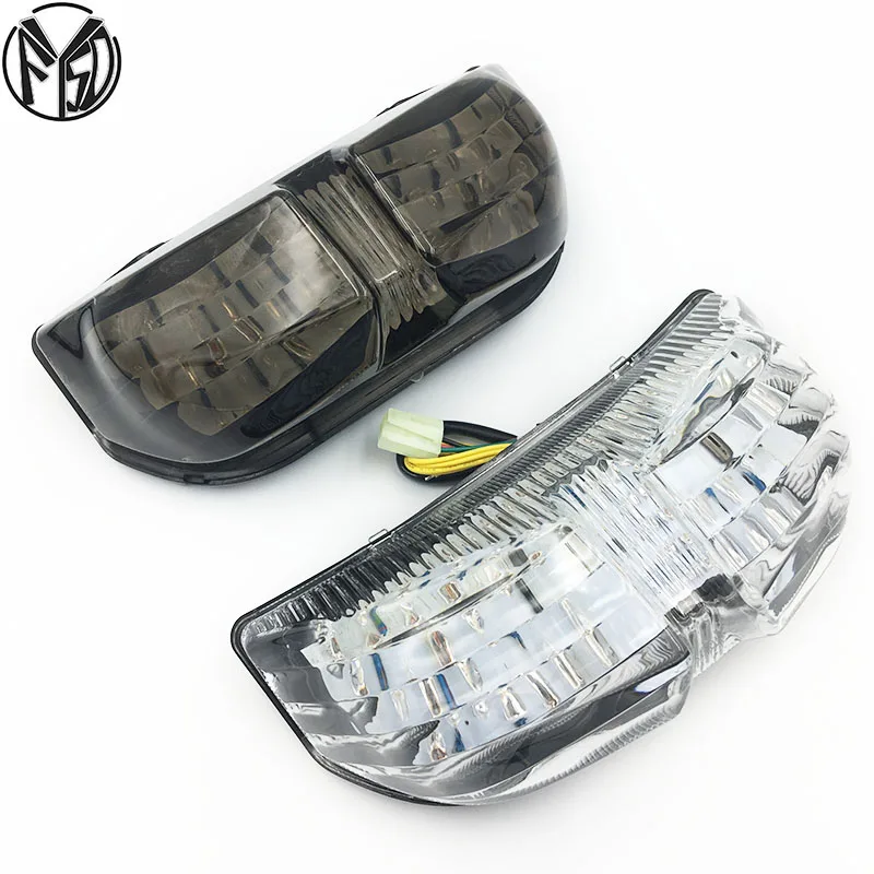 Motorcycle light for Yamaha FZ8 FZ8 Fazer FZ1 N FZ1 Fazer Modified LED tail light motorcycle brake light with led turn signal