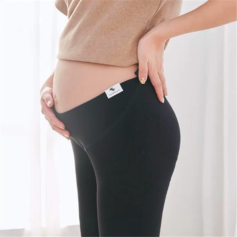 

Spring Modal Thread Low Waist Pregnant Women Wear Leggings Summer Pregnancy Pants