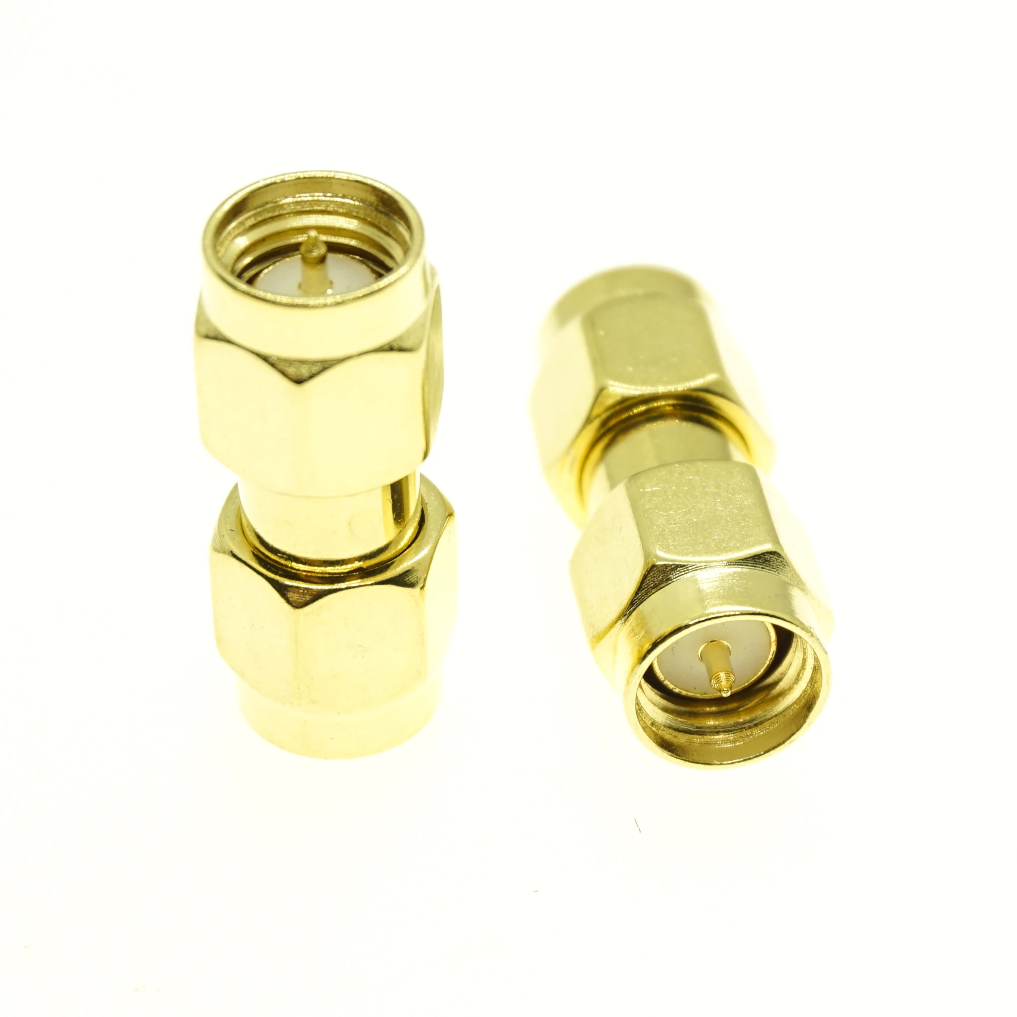 Adapter SMA to SMA RP-SMA Male Female Jack Rf Connector Straight Gold Plating