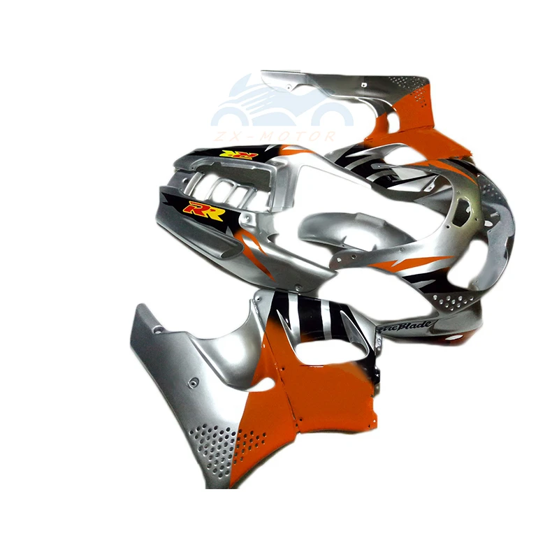 Best Sale Motorcycle parts Fairing kits for Honda CBR900RR CBR893RR 1996 1997 orange silver fairings set CBR 893 RR 96 97 VC91