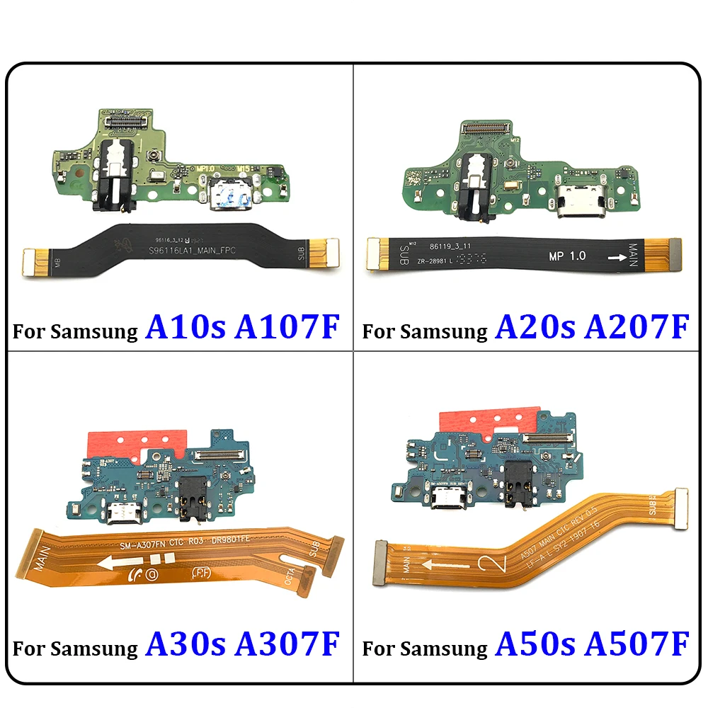 NEW USB Charging Port Dock Board Connector Main Motherboard Flex Cable For Samsung A10S A20S A30S A21S A31 A41 A51 A71