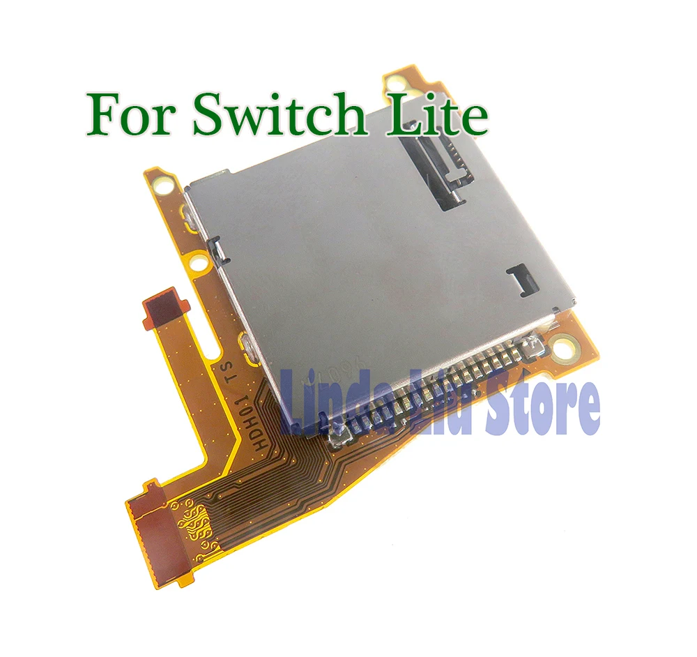 20pcs Original For Nintend NS Switch lite Game Console Game Card slot with headset motherboard PCB Replacement repair parts