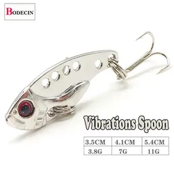 Spoon Spinner Jigging Artificial Bait For Fishing Lure/Accessories/Tackle Wobbler Sinking Metal Jig Head Vibration Cicada Bass