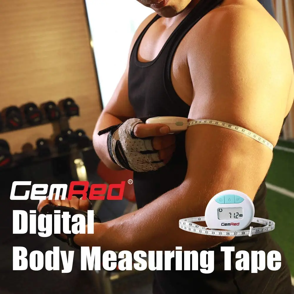 LED Bluetooth Digital Measuring Tape Accurately body measuring tape Ruler Circumference And Linear Measure Mode Body Fat Caliper