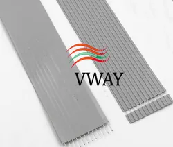10pcs 2.54mm Hard grey ribbon cable UL2651-26#*12p*100mm machine inner cable connector wire 0.14 square flat cable