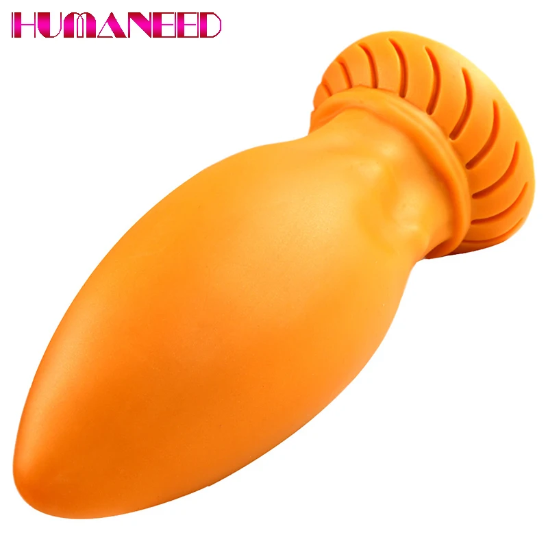 30*13cm Erotic Anal Plug Huge Thick Butt Plug Super Anus Expansion Stimulator Males Prostate Massager Soft Anal Sextoy for Women