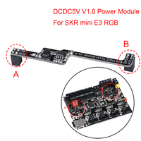 BIGTREETECH DCDC5V V1.0 Power Module 5V Support SKR mini E3 V3.0 Control Board 5V RGB Light Add Lamp Beads For 3D Printer Parts