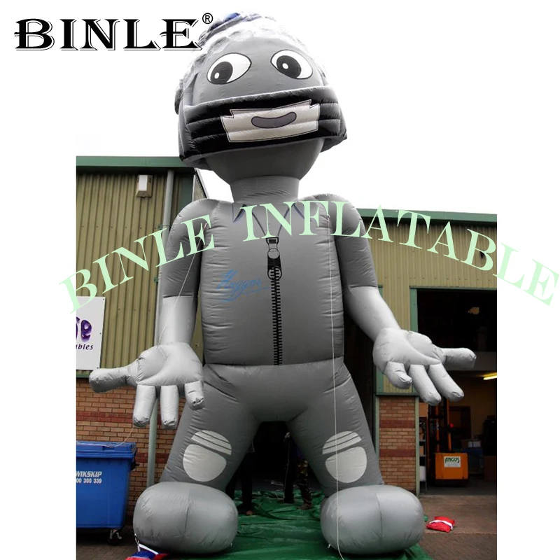 26ftH โทรศัพท์โฆษณา Inflatable หุ่นยนต์รุ่น Inflatable Android การ์ตูนสำหรับขาย