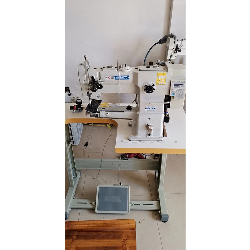 246 JS-246DE computer direct drive high-end car chrome-tanned leather tanned leather handmade sewing machine