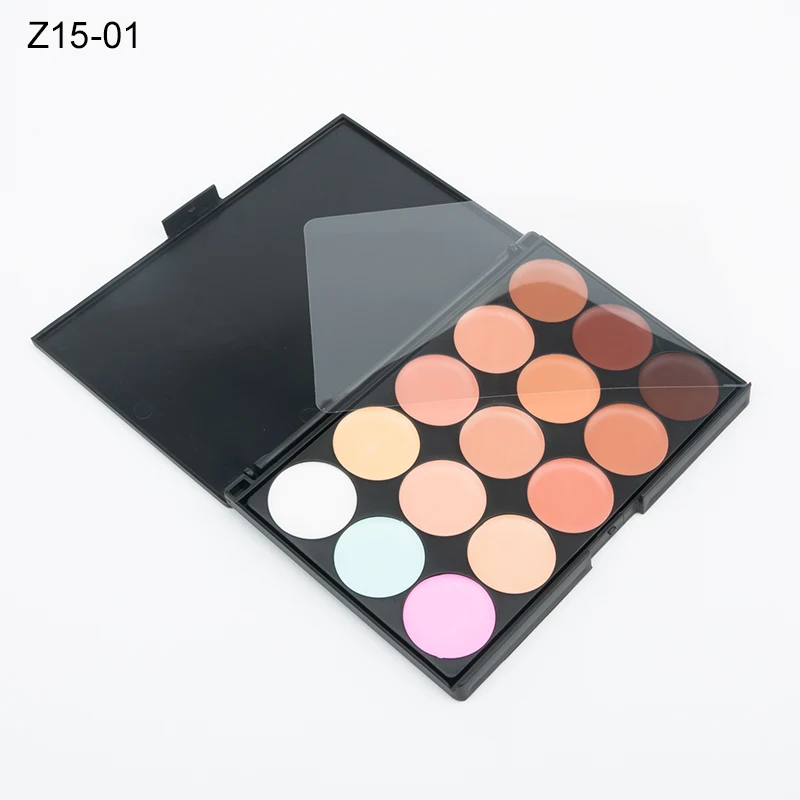 15 Colors Concealer Palettes Foundation Makeup Full Cover Contour Face Cream Base Primer Moisturizer Hide Blemish