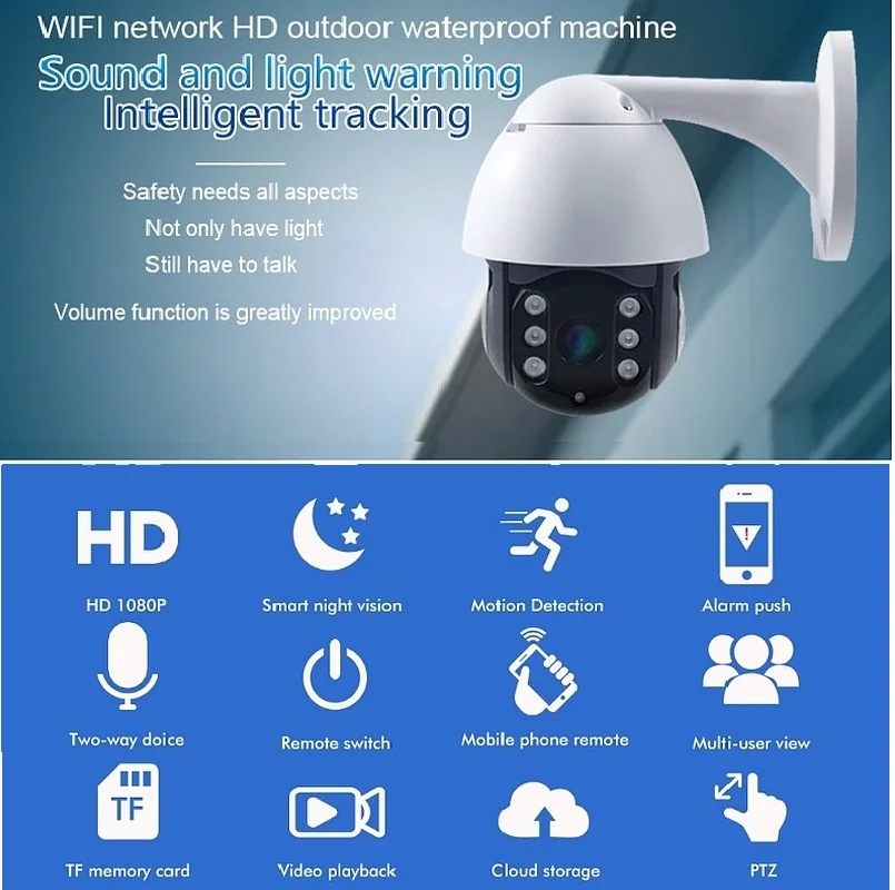 Camera 1080 P Hd Netwerk Camera Wifi Hd Netwerk Outdoor Waterdichte Bal Machine