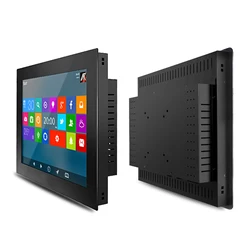 17,3-calowy wbudowany przemysłowy tablet PC Panel komputer typu „wszystko w jednym” z rezystancyjnym ekranem dotykowym RS232 COM dla Win10 Pro 1366*768