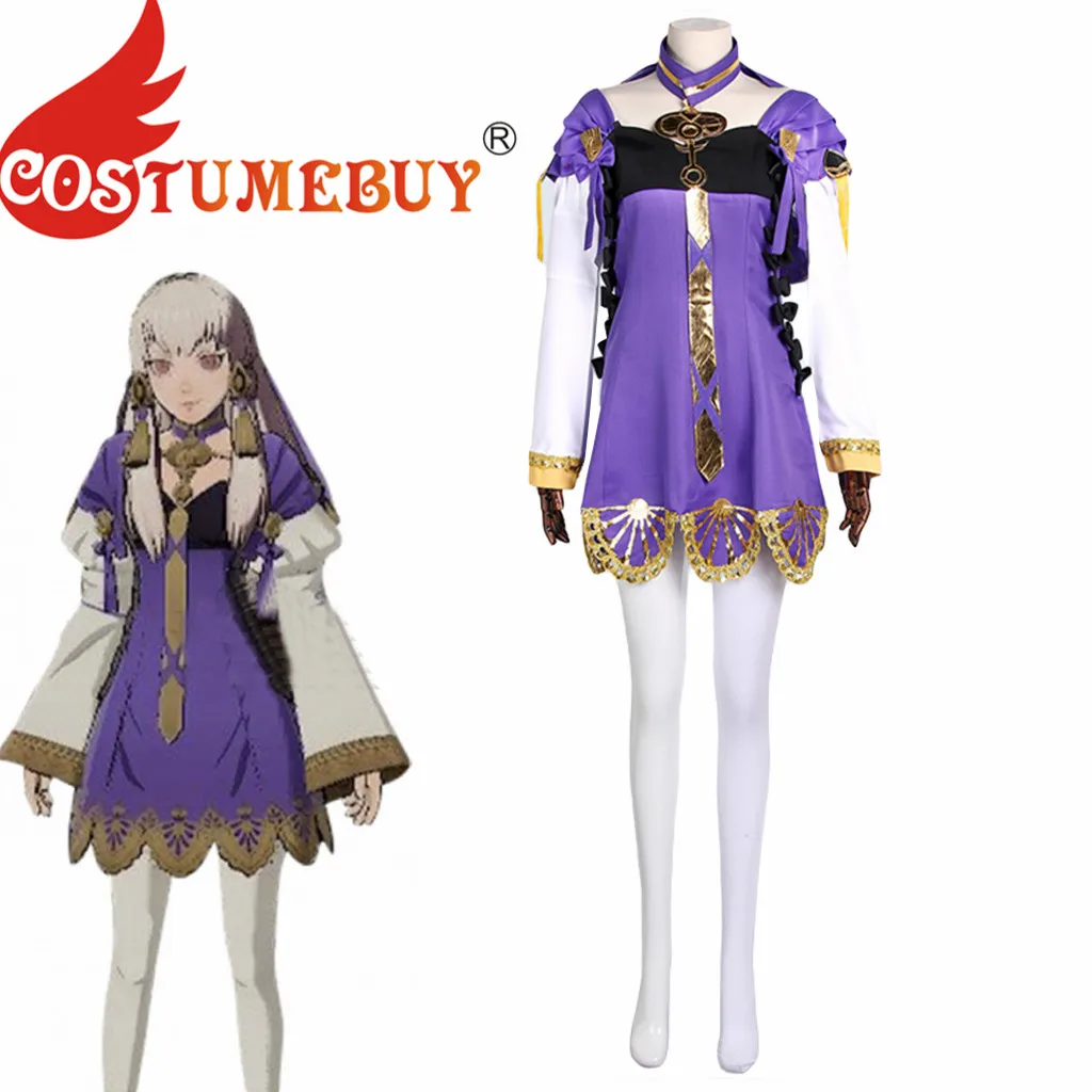 CostumeBuy Fire Emblem: Three Houses 5 Years Lysithea Cosplay Costume Custom Made L921