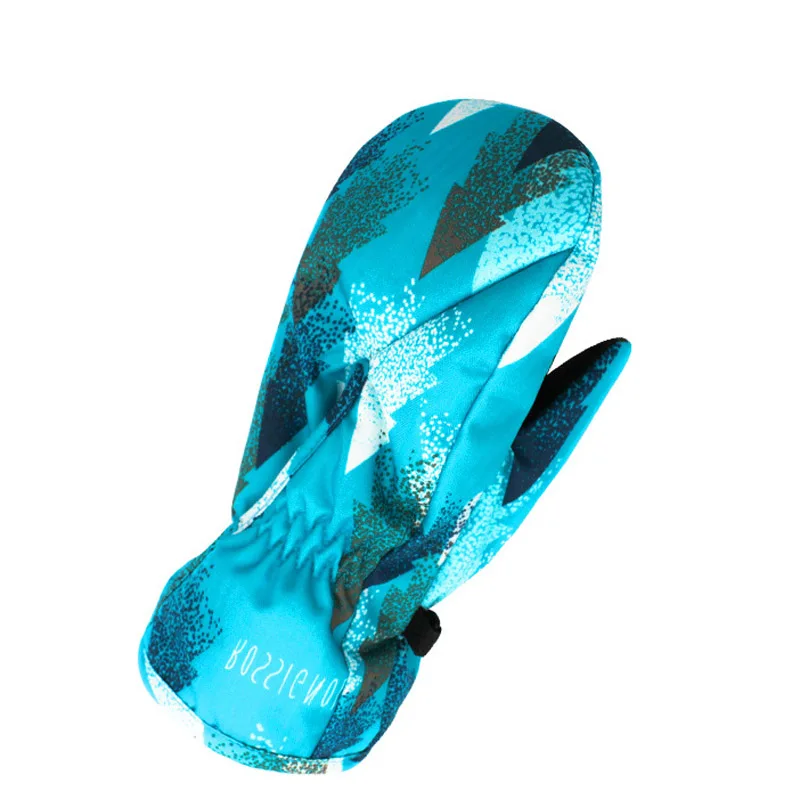 

Snowboarding Mittens for Kids, Snow Plam Gloves, Waterproof, Windproof, Outdoor Sports, Boys or Girls,-30, 3-7Years