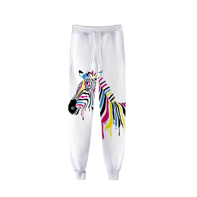 Fashion Animal Zebra e Costume Cavallo 3d Jogger Harem Pant Quotidiano Casual Uomini Donne Lungo Allentato Pantaloni Pantaloni di Fitness Pantaloni Pantaloni Della Tuta