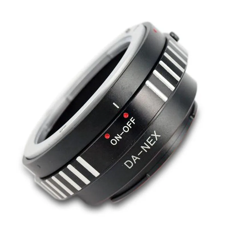 DA-NEX adattatore di controllo dell'apertura per obiettivo Petax DA a Sony E mount A6300 A5000 NEX-3 NEX-5 NEX-7