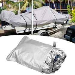 Boat Cover Anti-UV Waterproof Heavy Duty 300D Marine Trailerable Canvas Boat Accessories barco Cover Tear Proof New