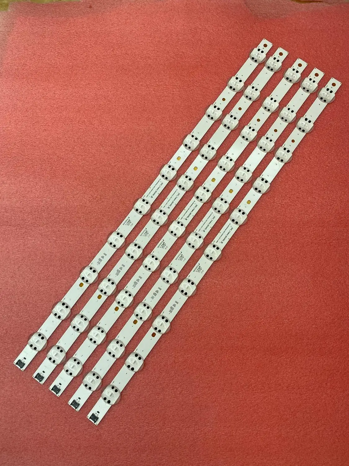 

New 5 PCS 10LED(6V) 67CM LED Backlight Strip for TV 60UK6090PUA NC600DQE SSC_Trident_60UK62_S(TV)_10LED_SVL600A43 EAV64252301