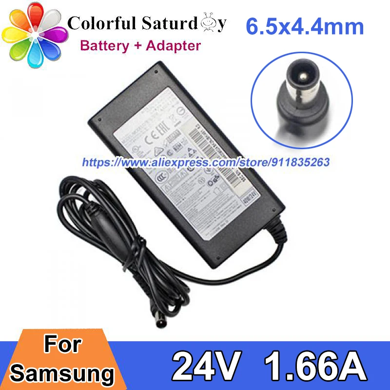 

Original For SAMSUNG HW-K550 HW-M550 A4024_FPN AC Adapter Charger 24V 1.66A HW-430M HW-K430 HW-K450 HW-R650 Power Supply